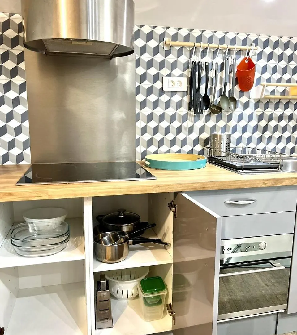 Boho Chic Apartment With Terraces 10Min From Paris Vitry-sur-Seine 0*,  France